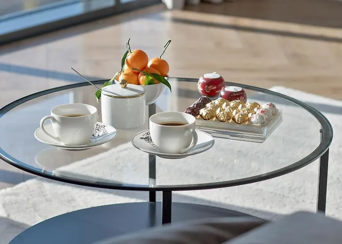 Stylish With Views And Parking In The Prestigious Hanza Tower With Swimming Pool By Renters Апартаменты Щецин